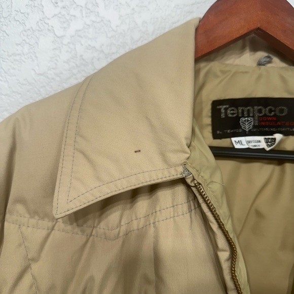 Tempco Vintage Goose Down Down Insulated Coat Men’s Size Medium Large - Picture 7 of 9